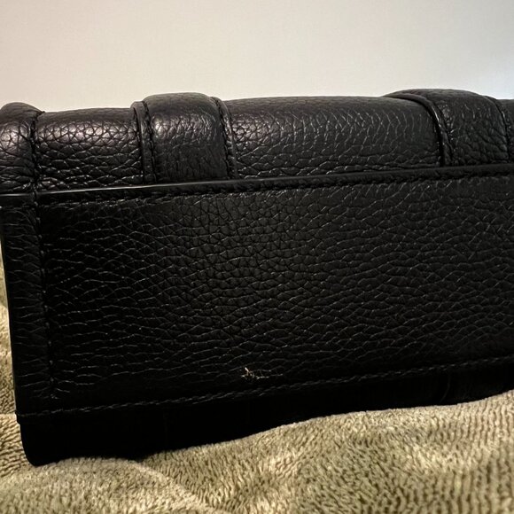 Marc Jacobs The Leather Tote Bag Crossbody Black - Picture 5 of 12